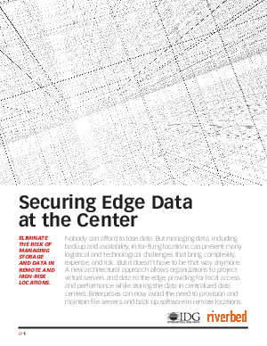 Securing Edge Data at the Center - White Paper